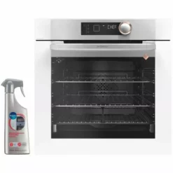 DE DIETRICH Four Pyrolyse Encastrable Blanc 73L Multifonction Porte Froide 9 Modes De Cuisson - Blanc