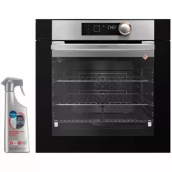 DE DIETRICH Four Pyrolyse Encastrable Inox 73L Multifonction Porte Froide 9 Modes De Cuisson - Inox